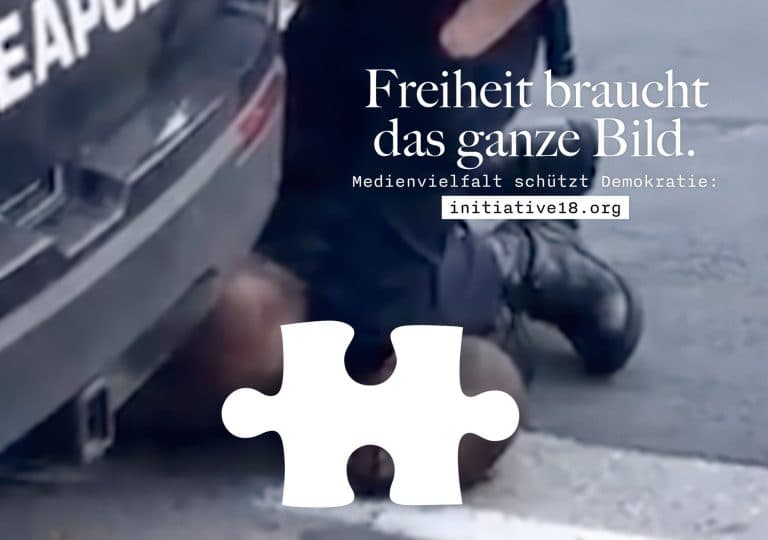 Motiv: „George Floyd“ - Campaign poster